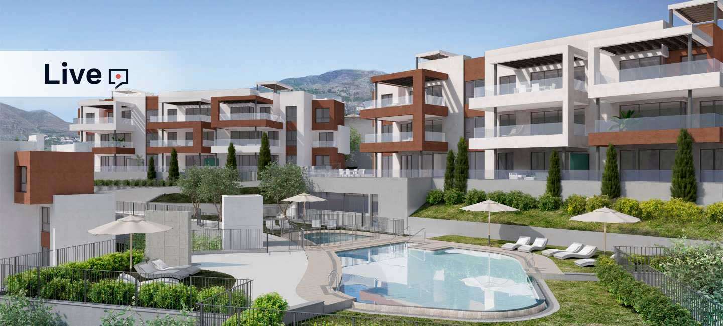 Luksuriøse leiligheter under oppføring i Fuengirola, Málaga
